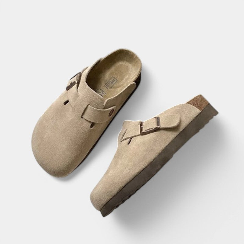 Unisex Adjustable Buckle Clogs