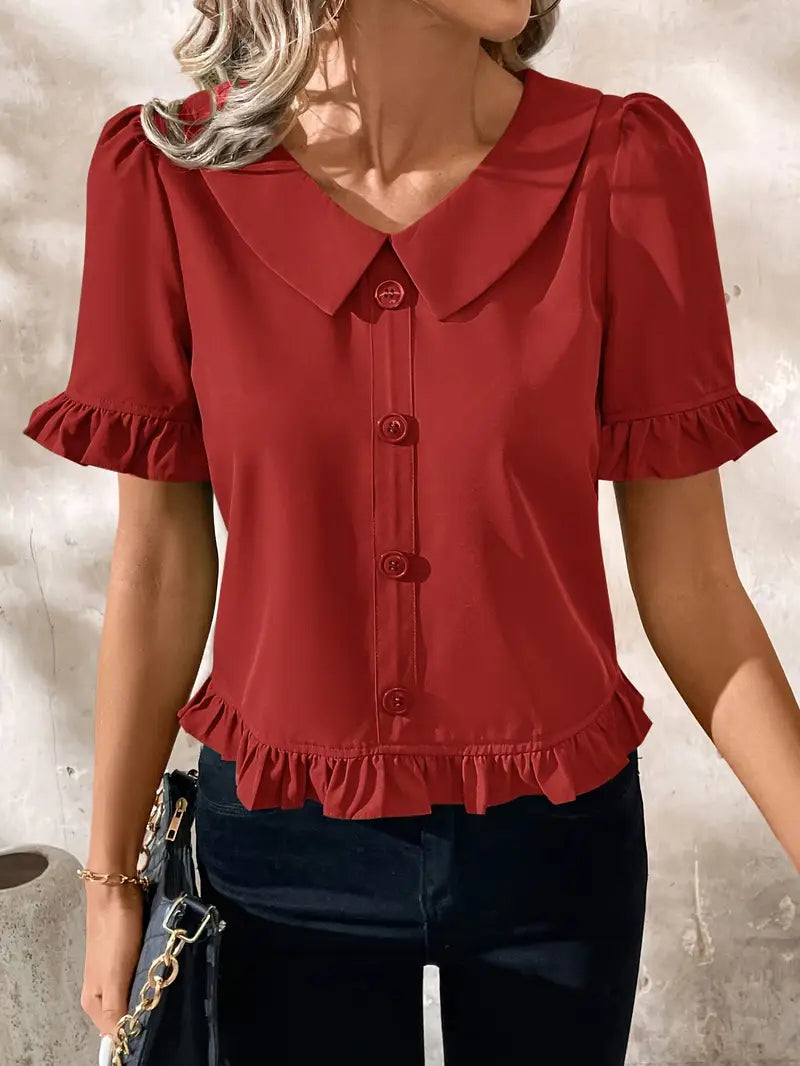 Elegant Blouse – Khaki