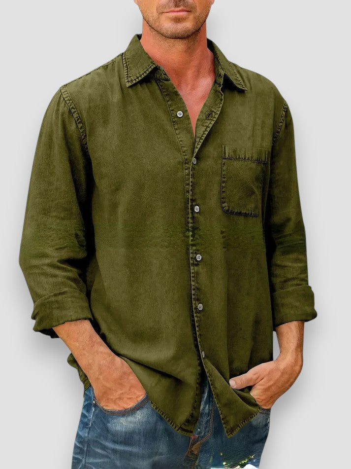 Men's Long Sleeve Casual Shirt