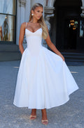 Emerson Midi Dress – Ivory