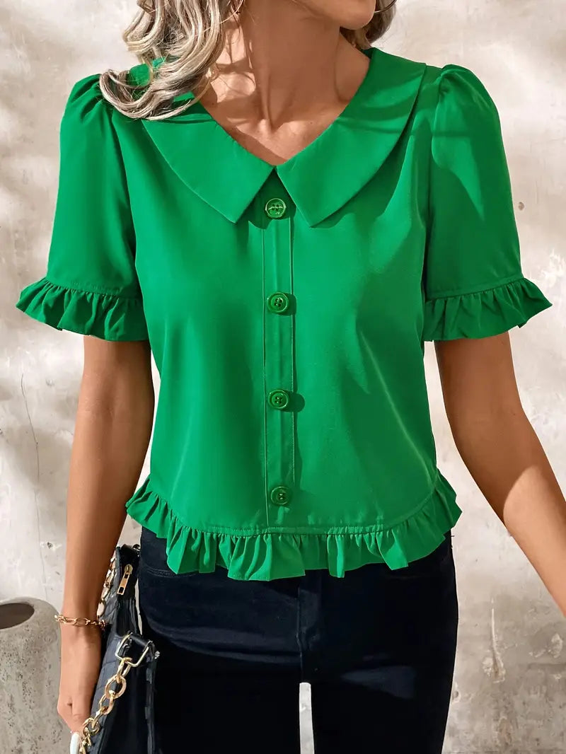 Elegant Blouse – Khaki