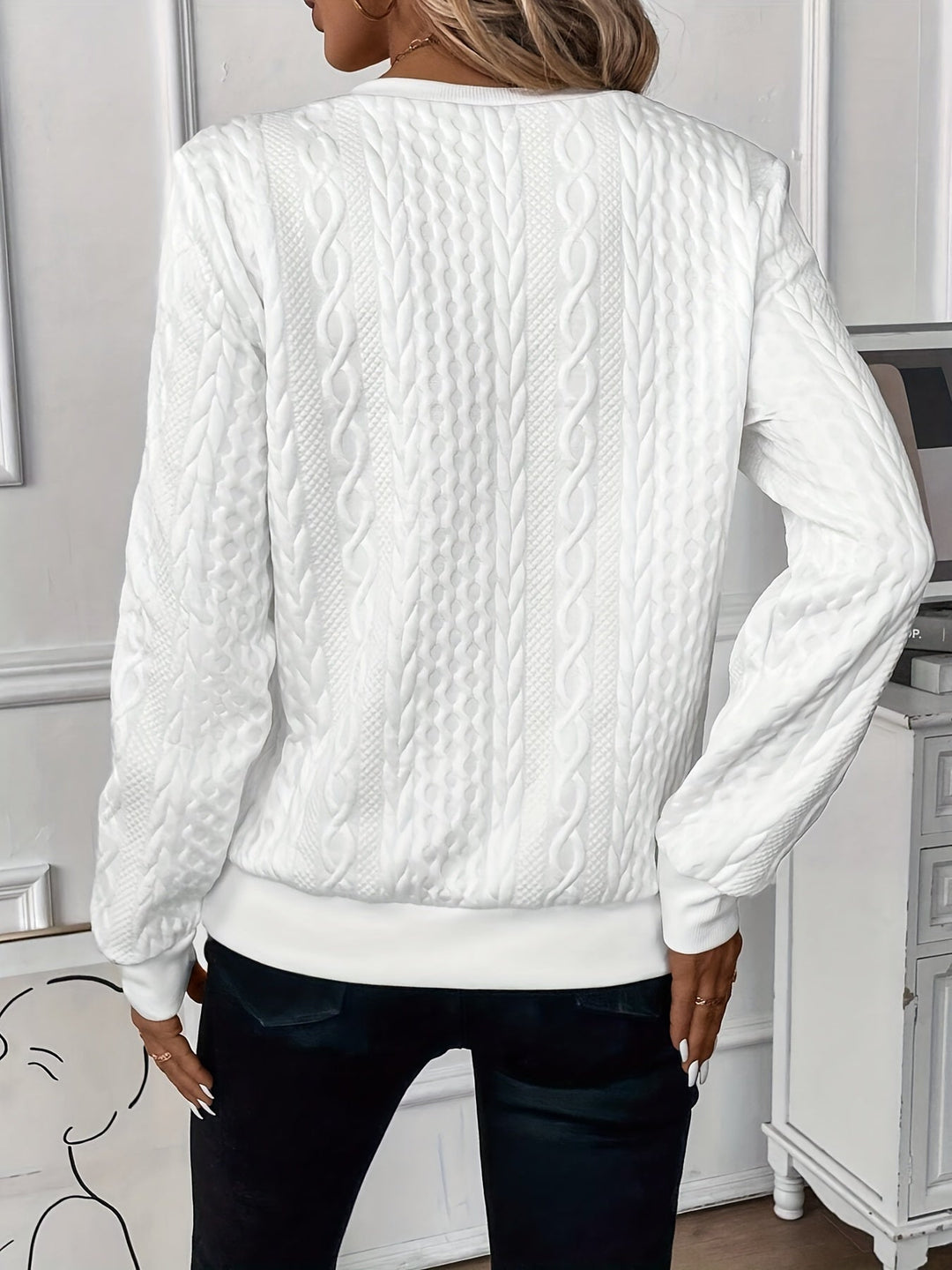 Women's Half-Zip Pullover Sweater