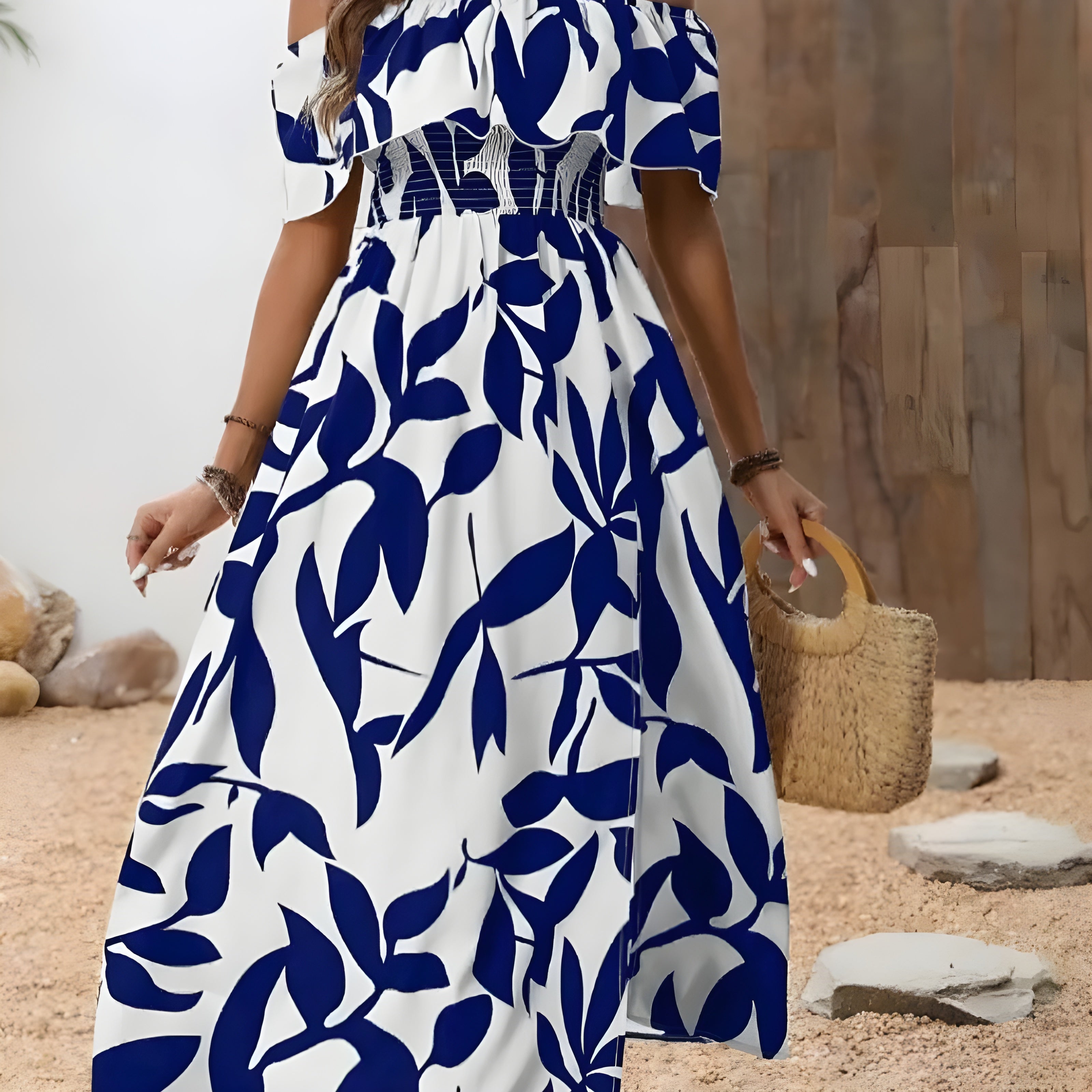 Women's Airy Maxi Dress – Print