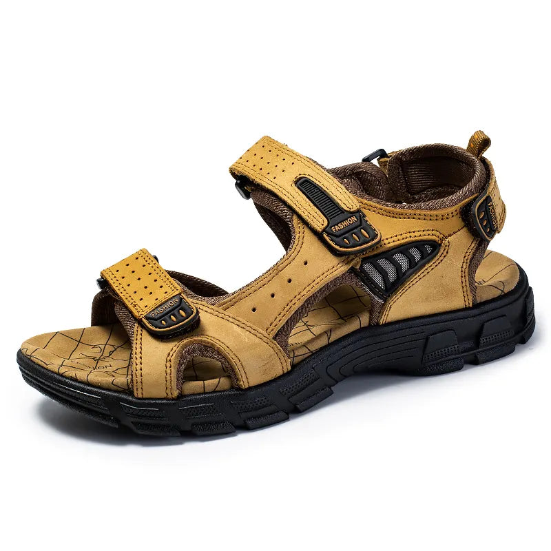 Men's Supportive Velcro Strap Sandals