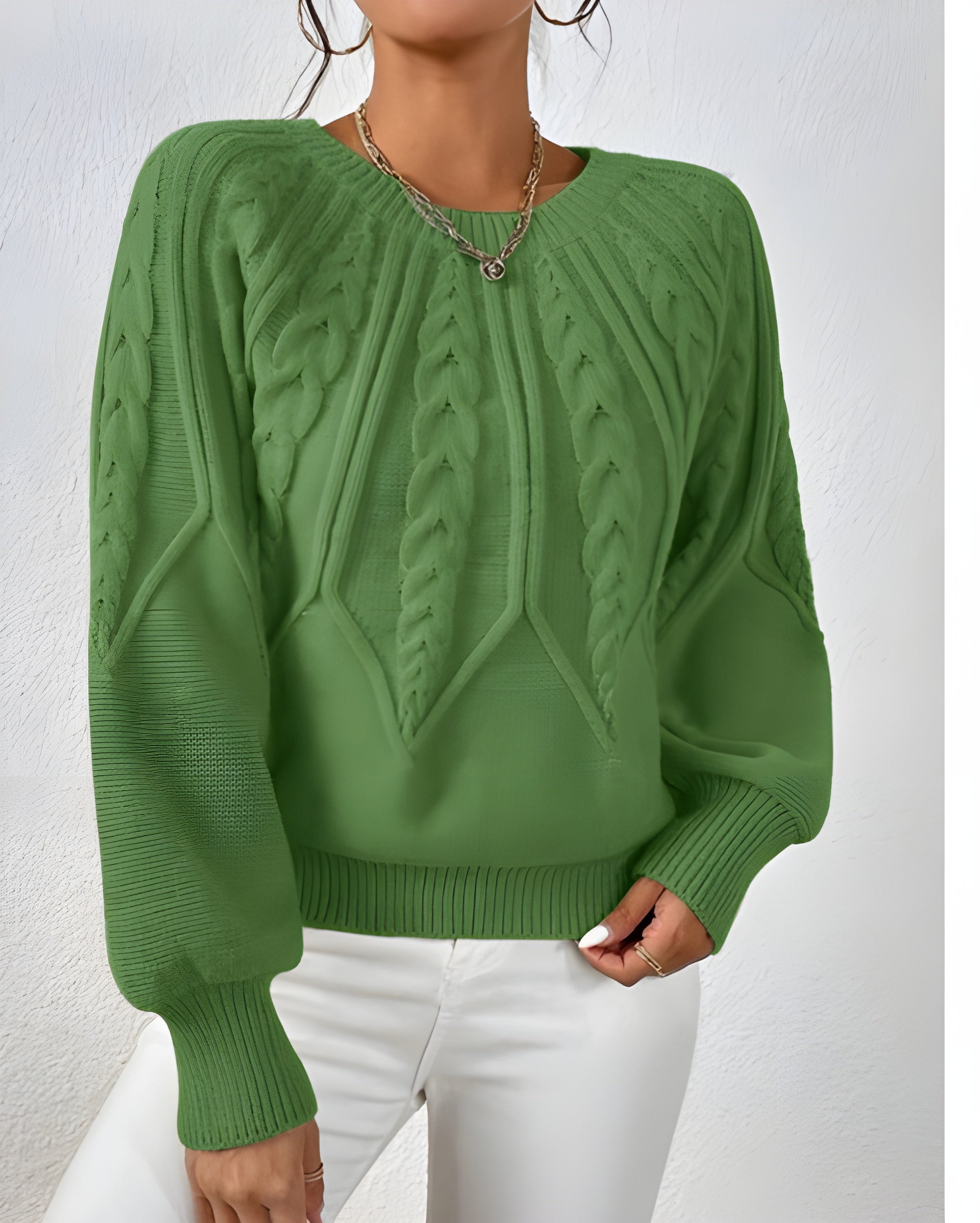 Soft Knit Sweater – Brown