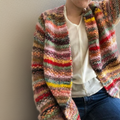 Women's Colorful Retro Sweater