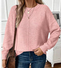 Soft Knit Sweater – Pink