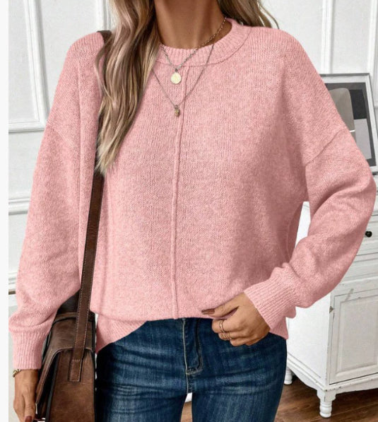 Soft Knit Sweater – Pink