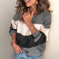 Women's Luxury Striped Sweater