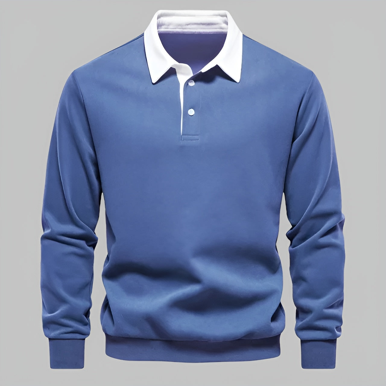 Men's Polo Neck Sweater