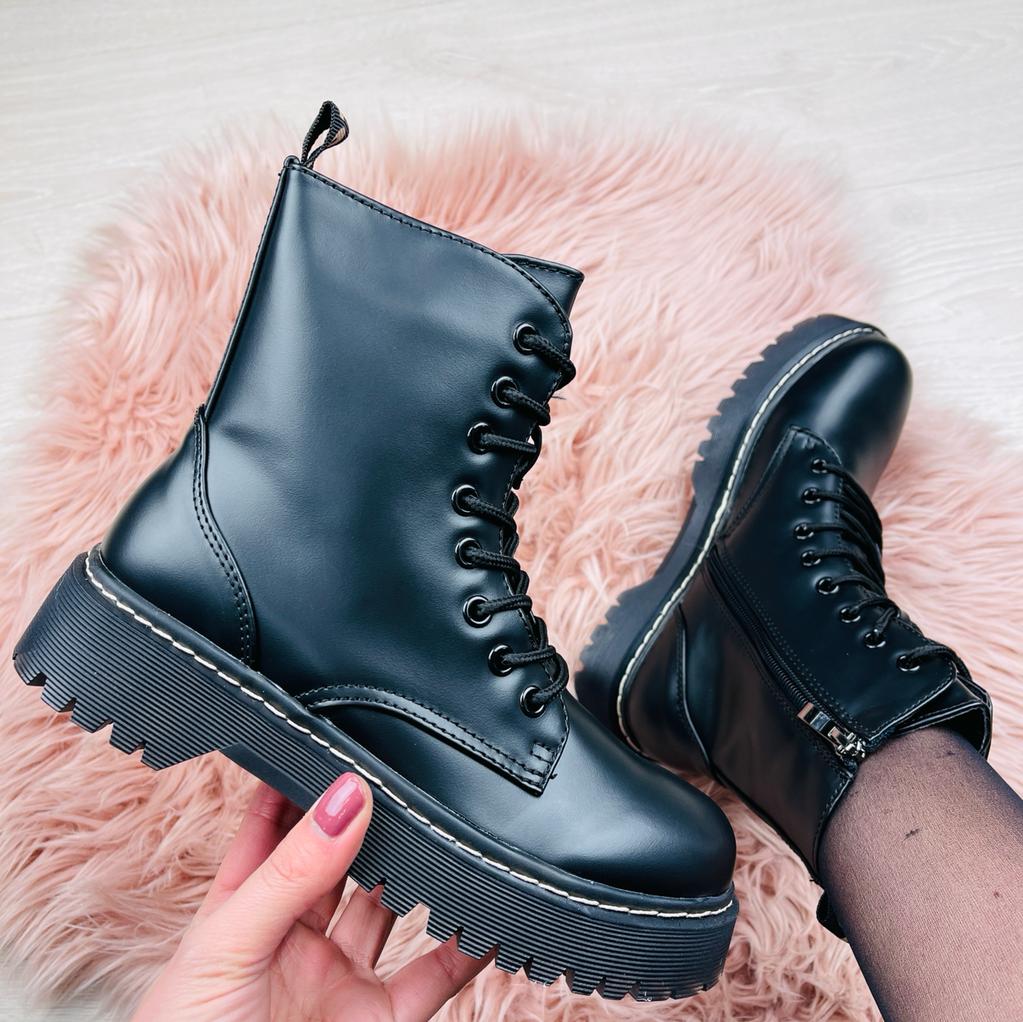 Women's Matte Finish Boots