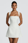 Iona Mini Dress – Ivory