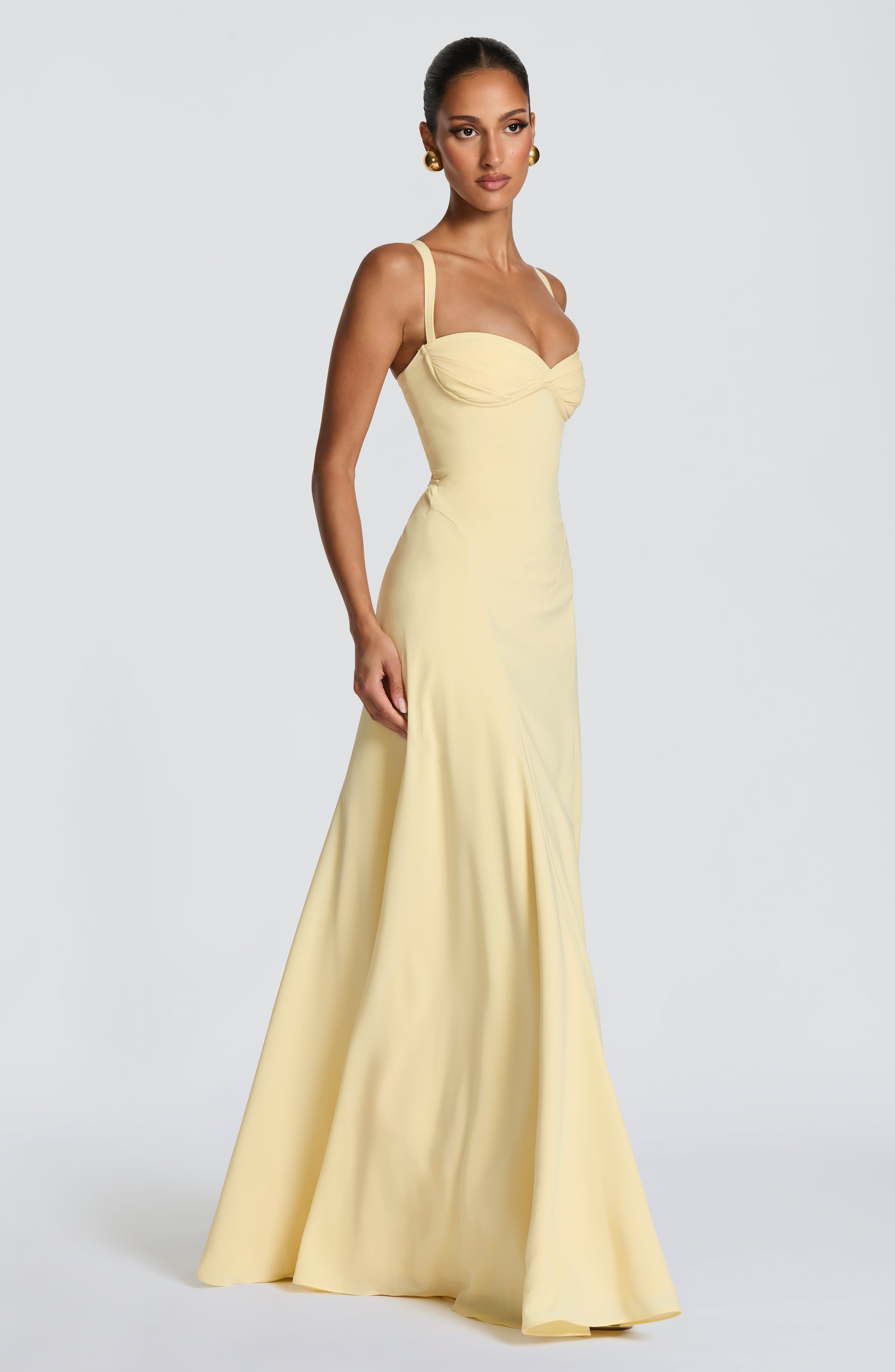 Marlowe Maxi Dress – Lemon