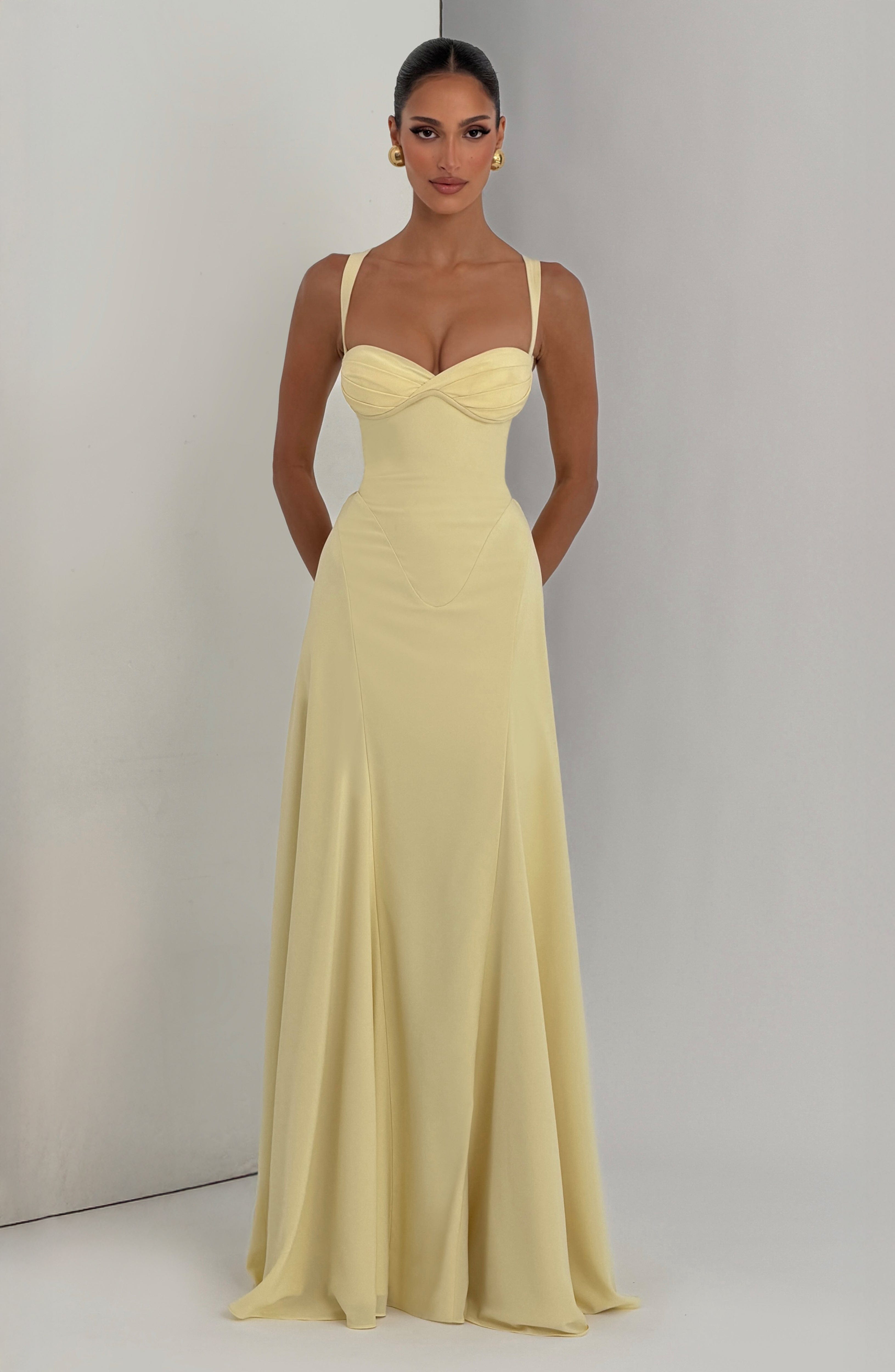Marlowe Maxi Dress – Lemon