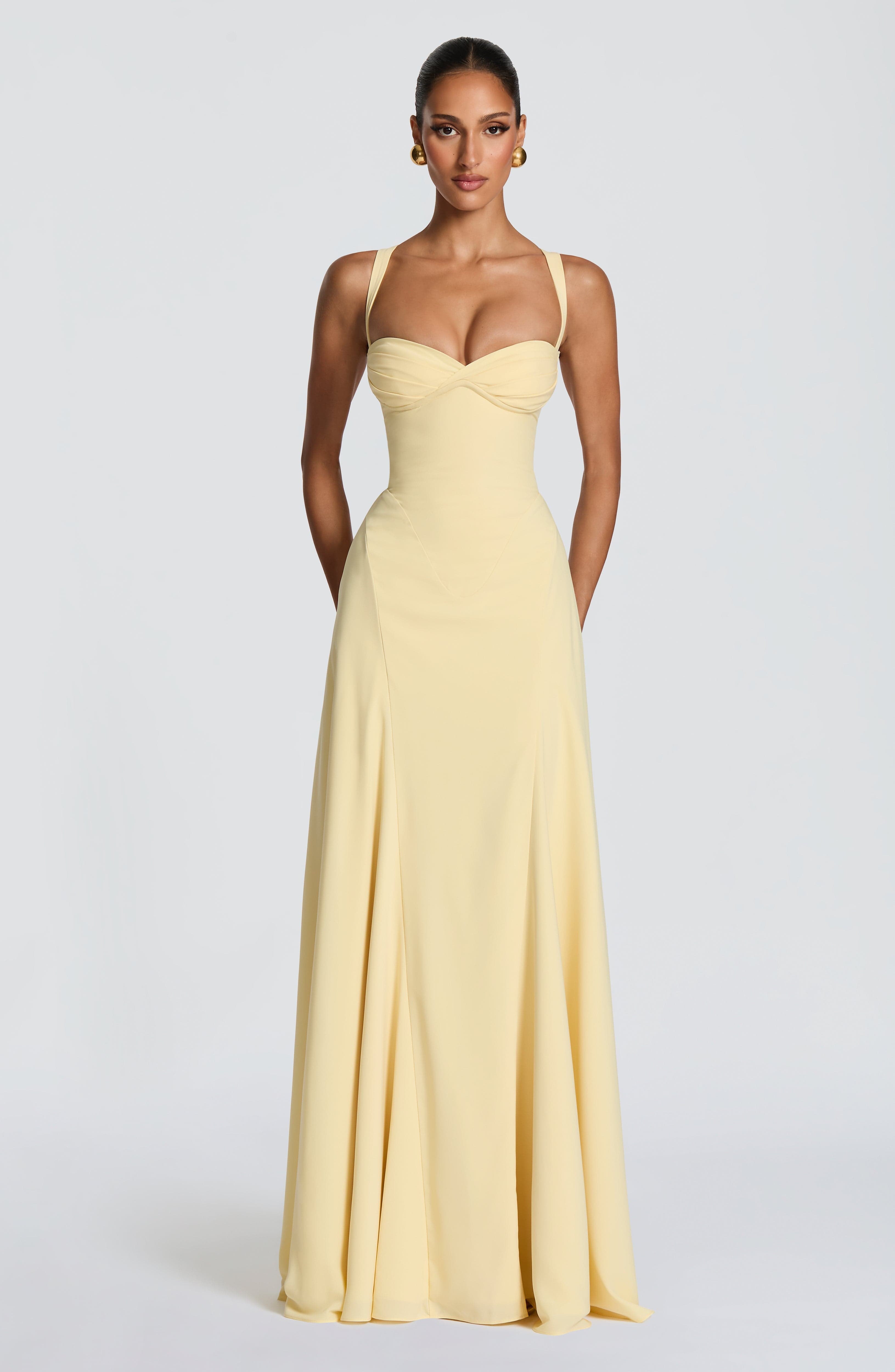 Marlowe Maxi Dress – Lemon