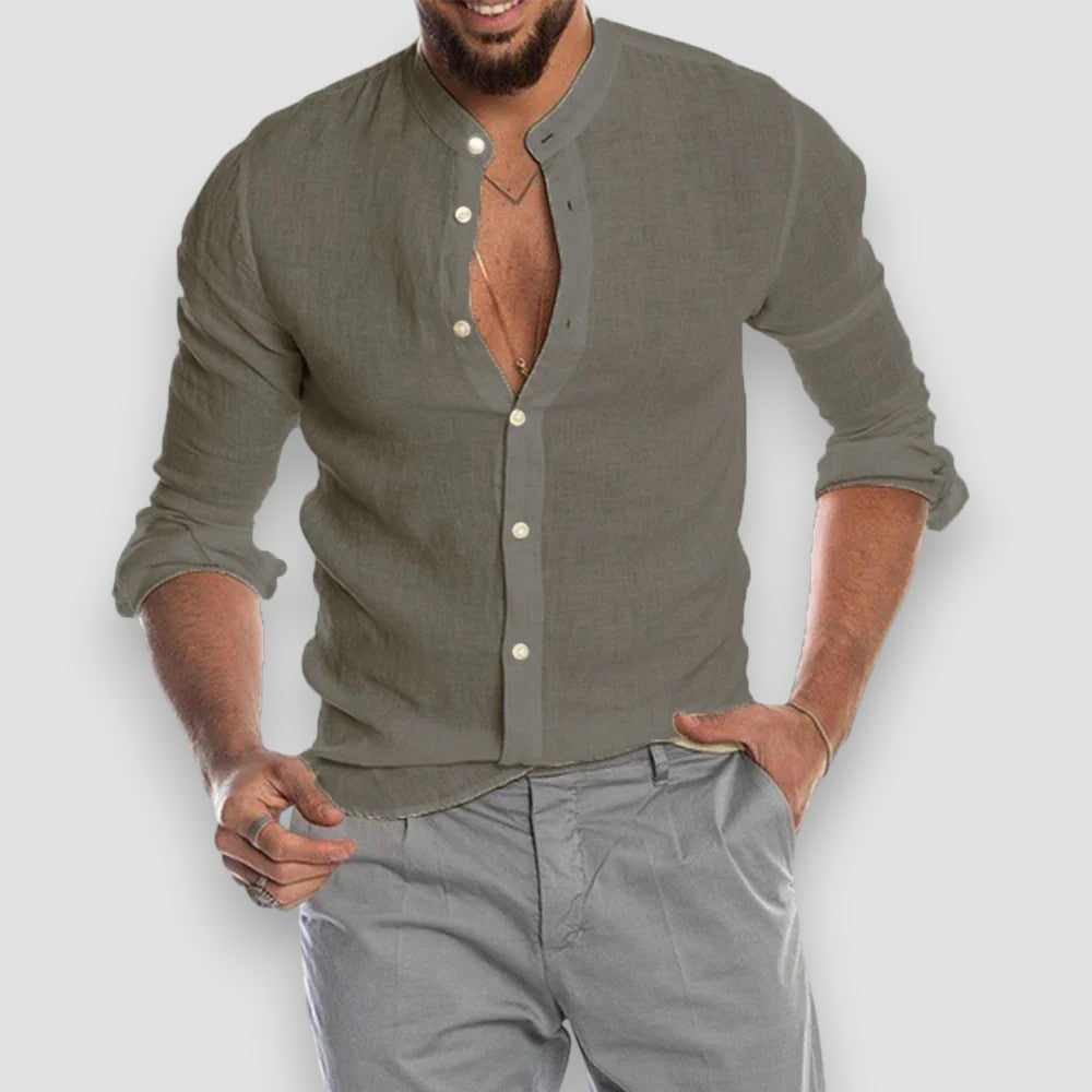 Men's Linen Shirt – Breathable