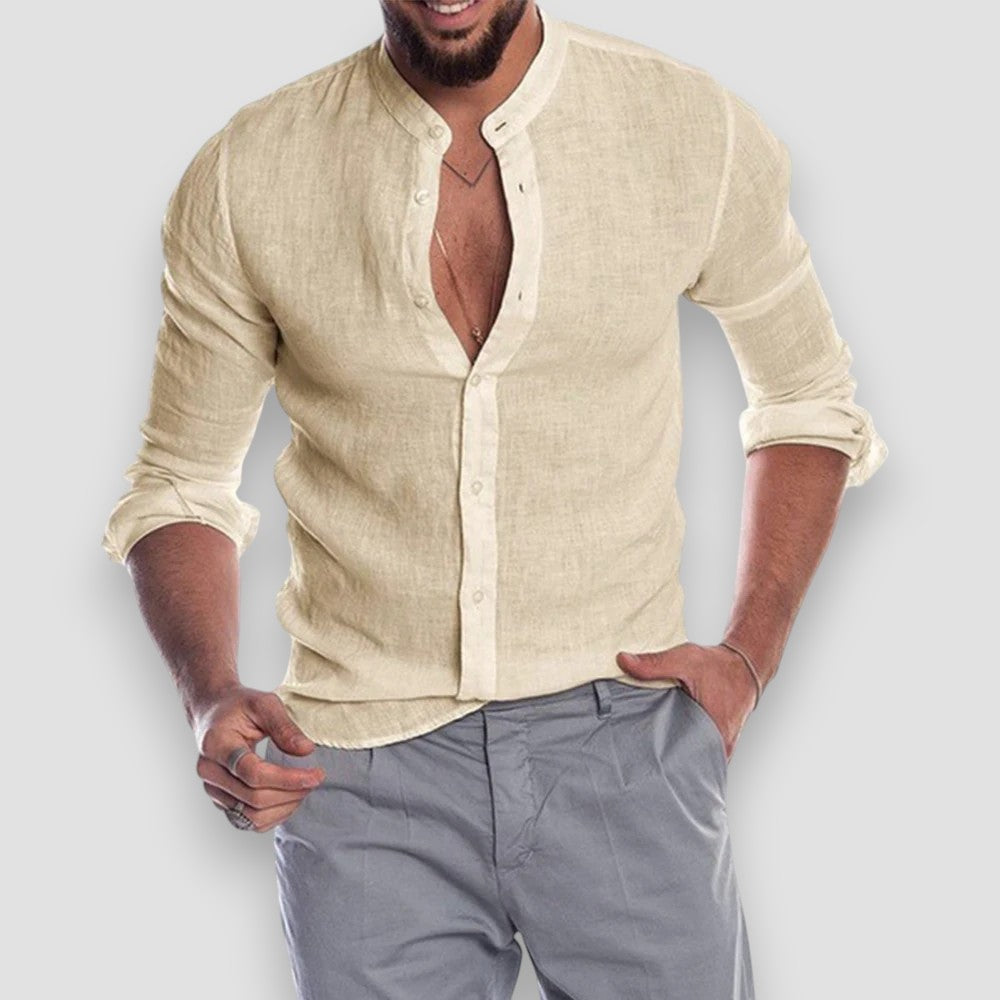 Men's Linen Shirt – Breathable