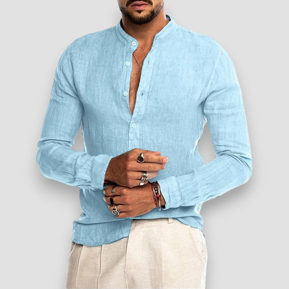 Men's Linen Shirt – Breathable