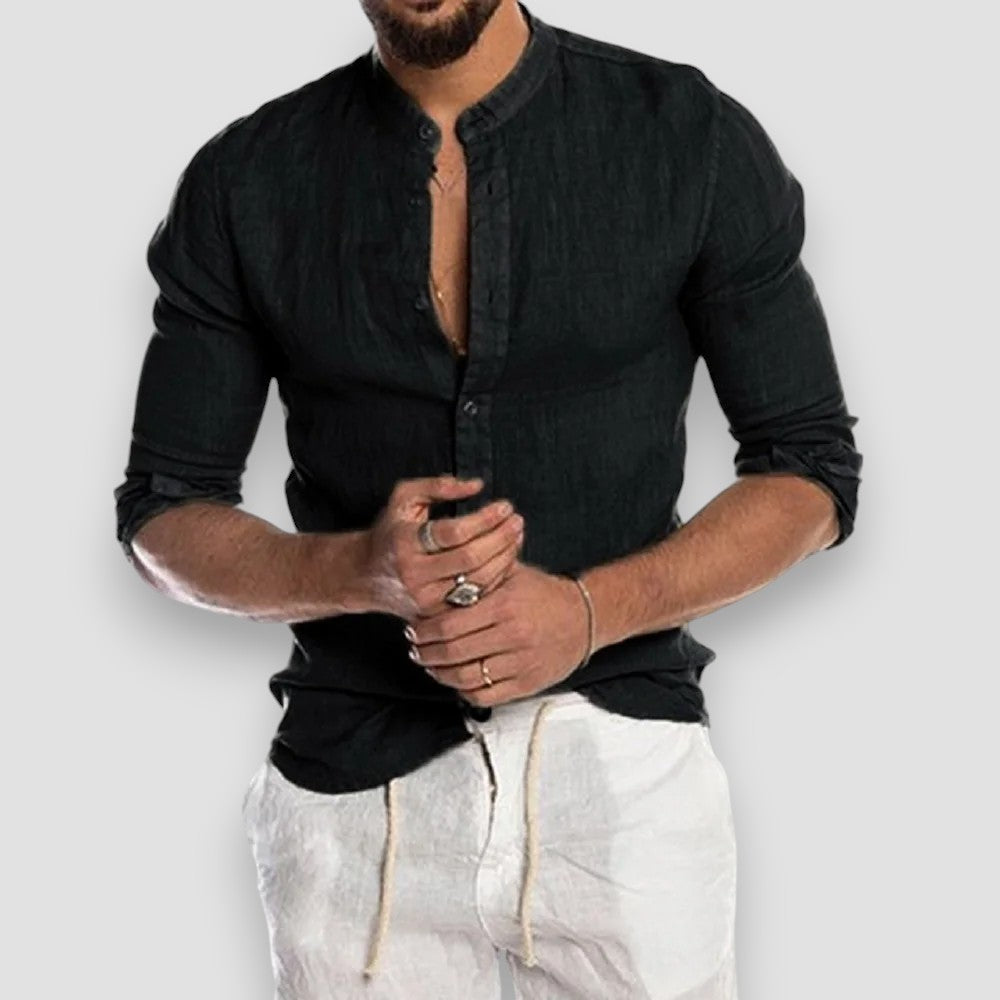 Men's Linen Shirt – Breathable