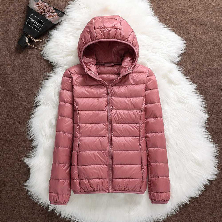 Ultralight Quilted Jacket with Hood