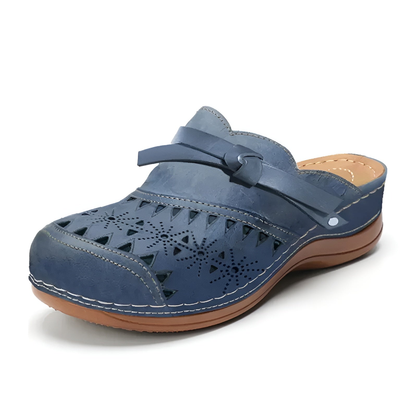 Cloud-Cushion Walking Shoes – Blue