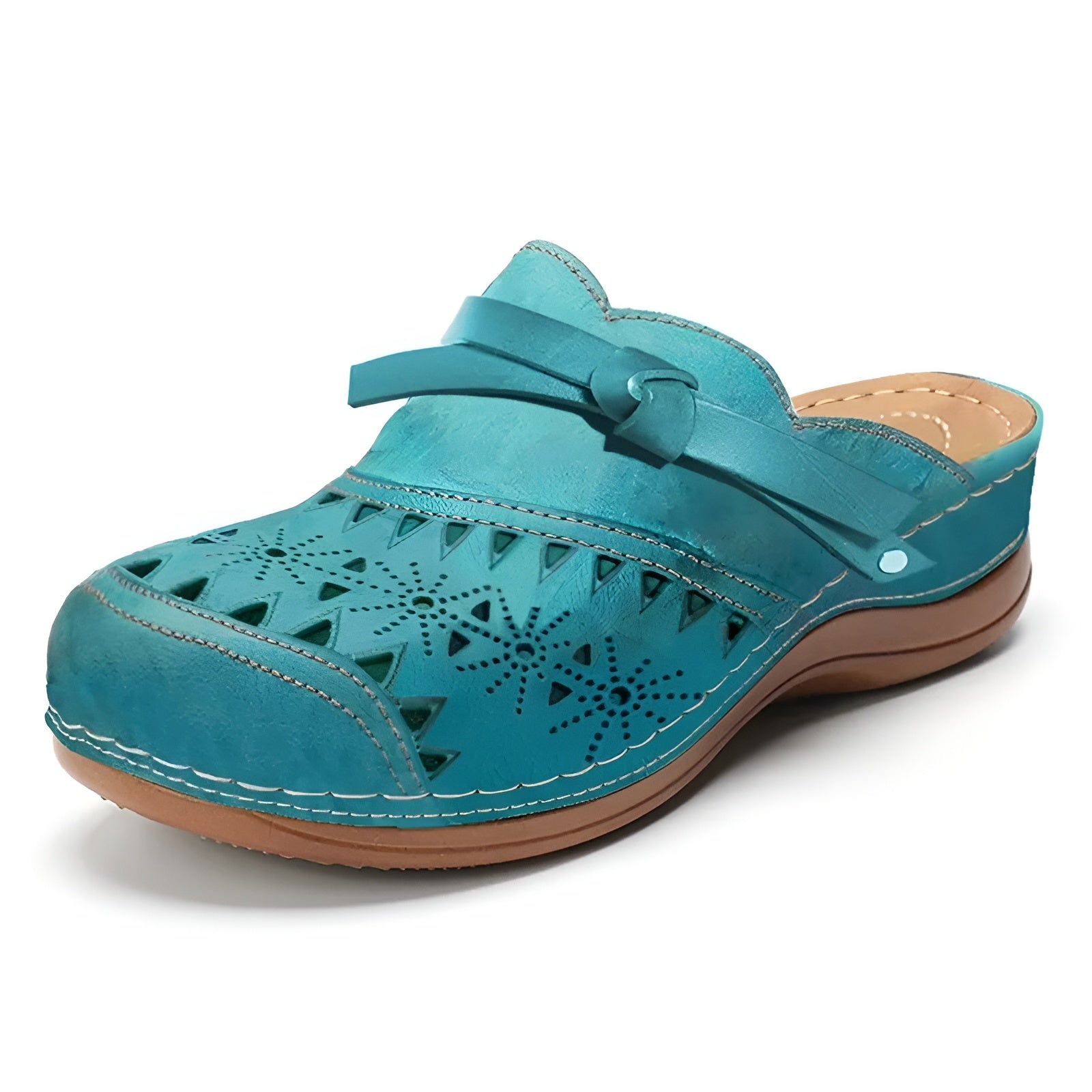 Cloud-Cushion Walking Shoes – Blue