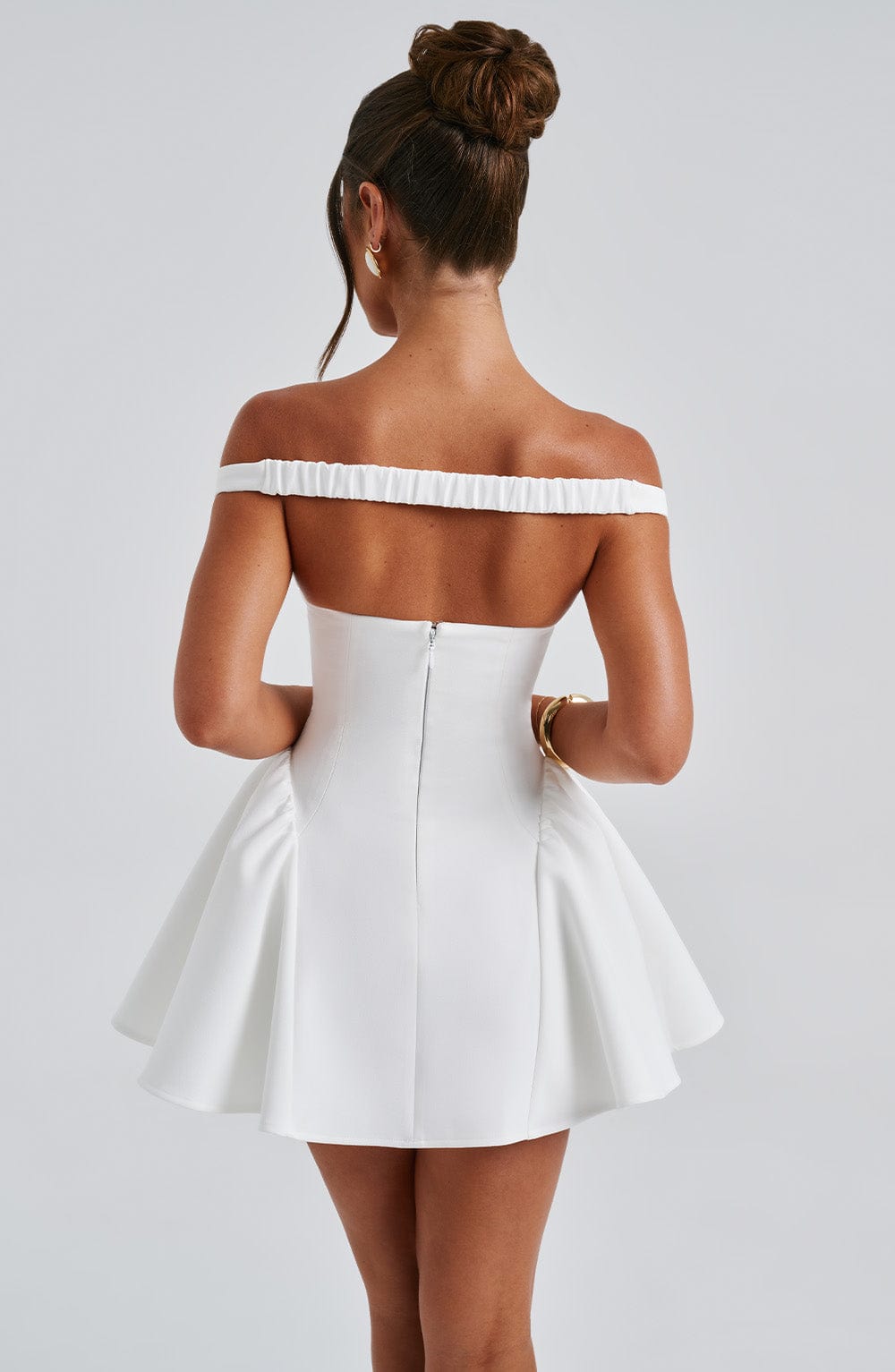 Marla Mini Dress – Ivory
