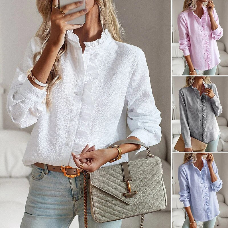 Women's Elegant Floral Blouse