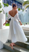 Women's Cierra Midi Dress – White