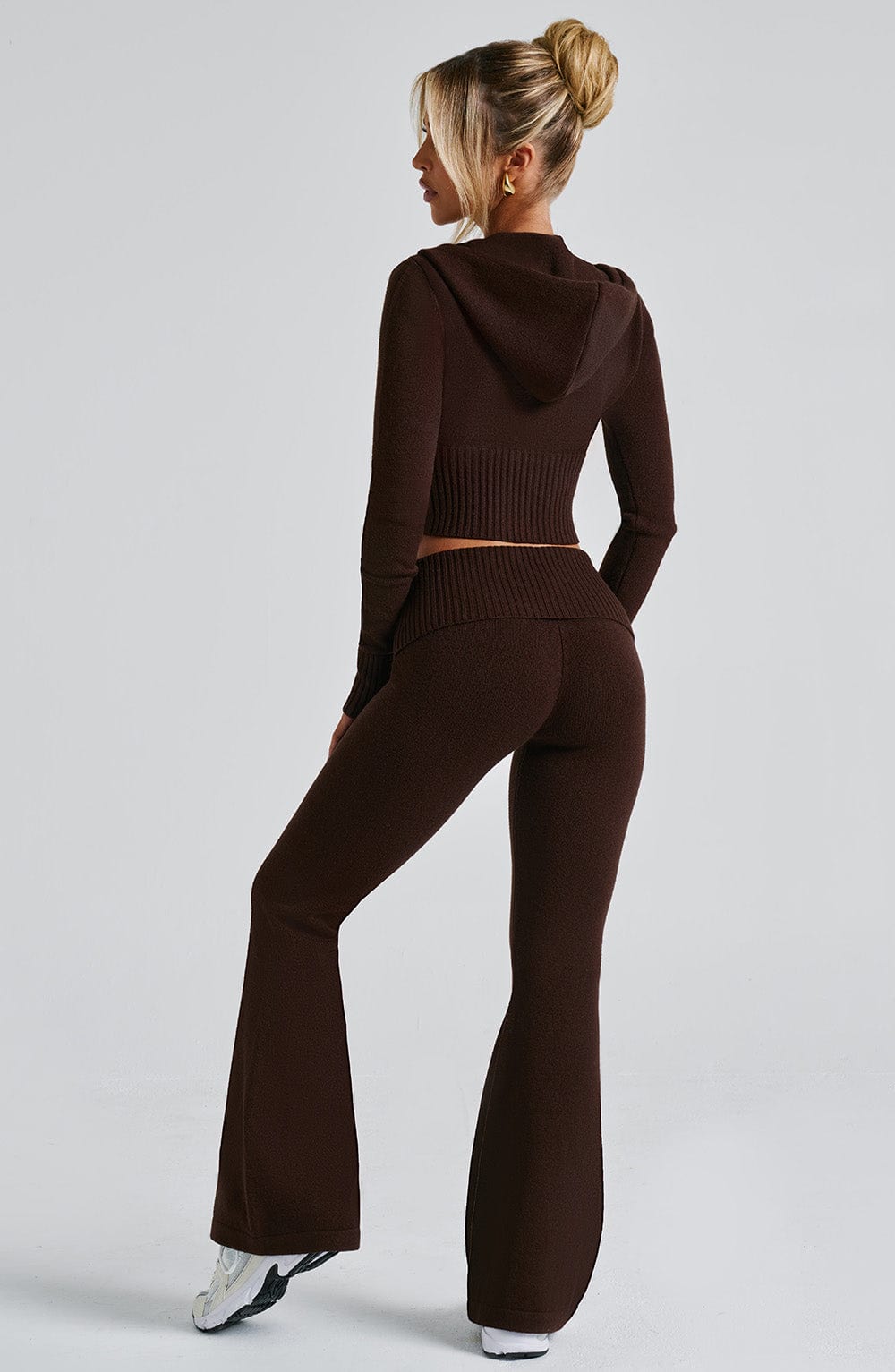 Portia Knit Pants – Chocolate