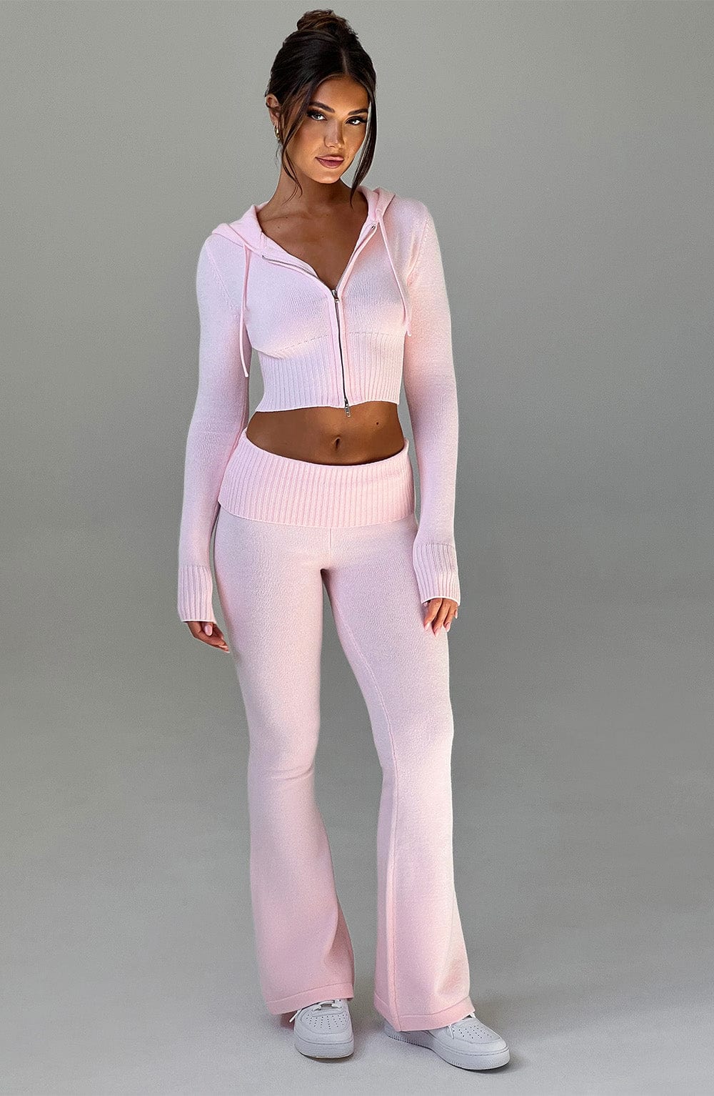 Portia Knit Pants – Pink