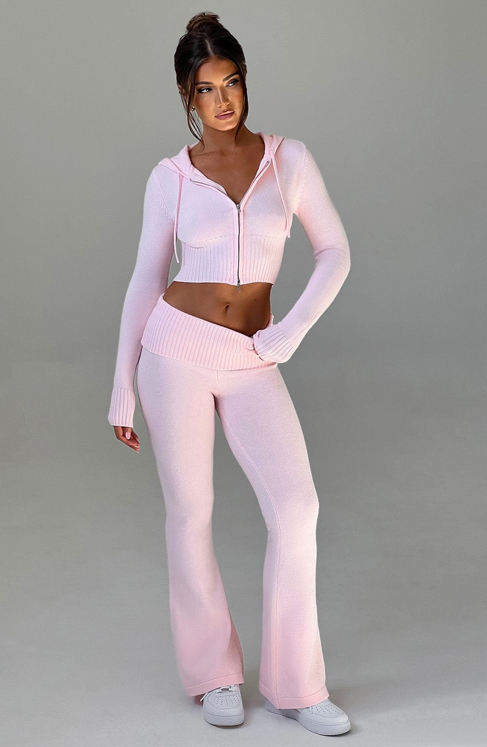 Portia Knit Pants – Pink