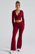 Portia Knit Pants – Red