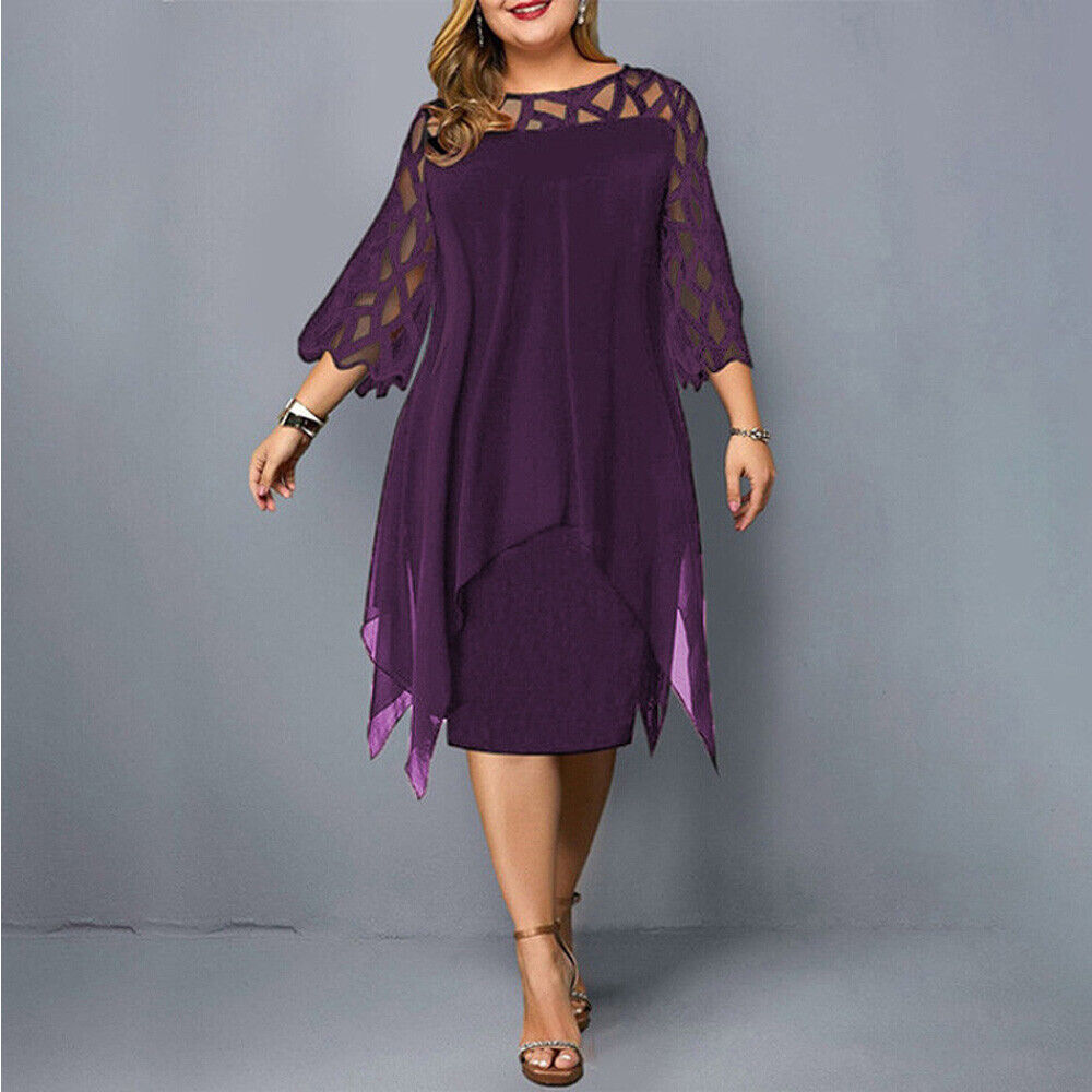 Women's Oversized Midi Dress