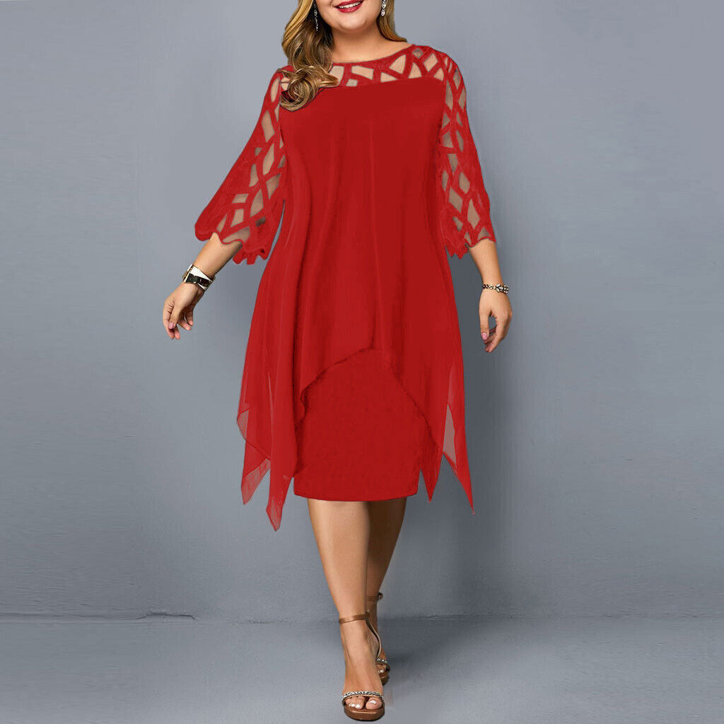 Women's Oversized Midi Dress