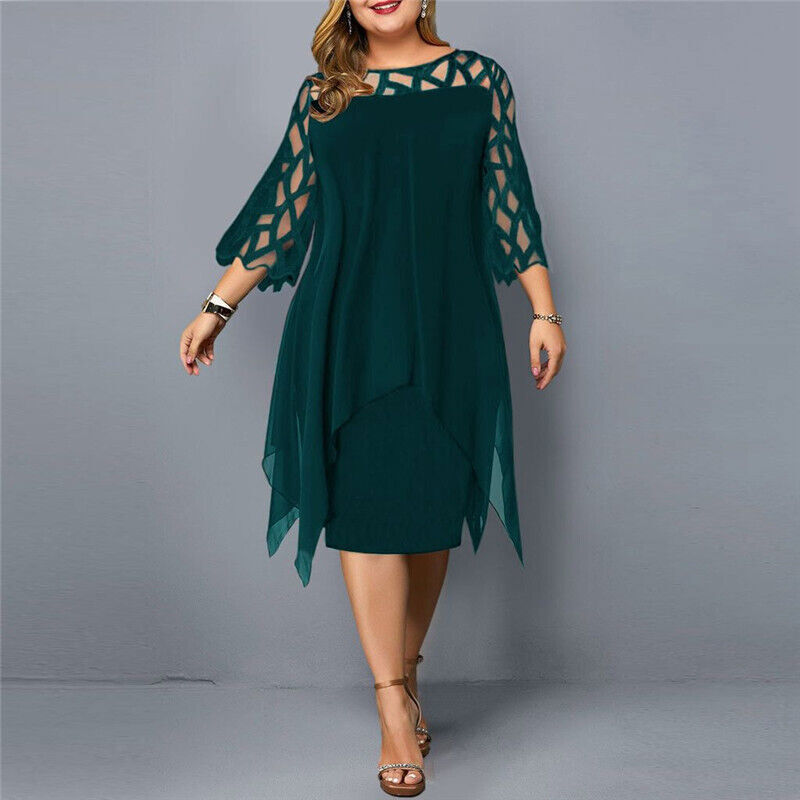 Women's Oversized Midi Dress