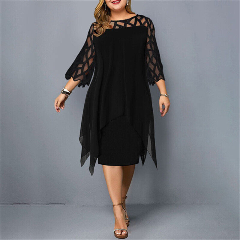 Women's Oversized Midi Dress