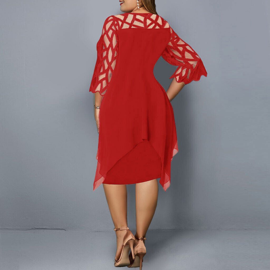 Women's Oversized Midi Dress