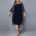 Women's Oversized Midi Dress