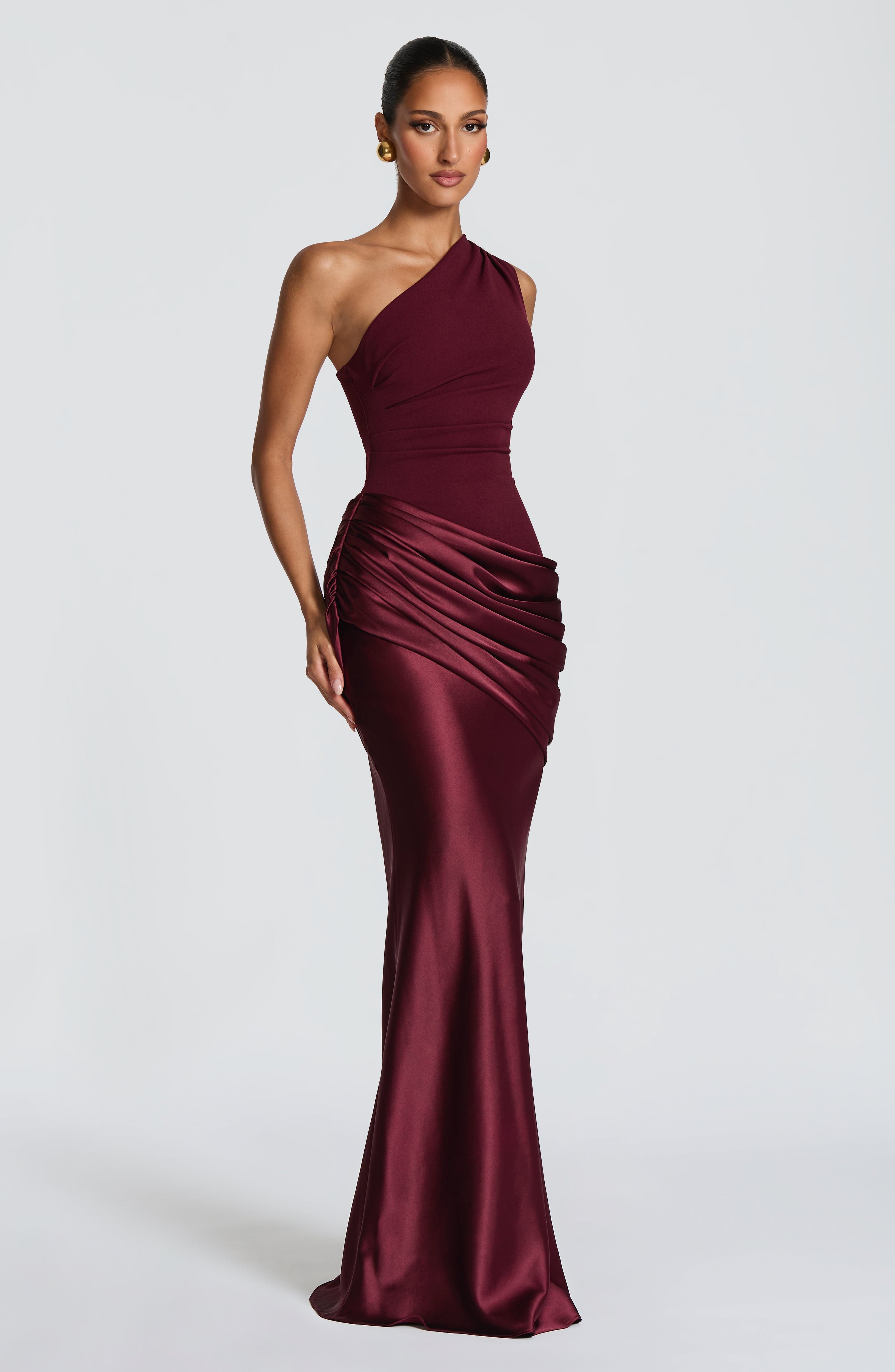 Sadona Maxi Dress – Cherry Lacquer