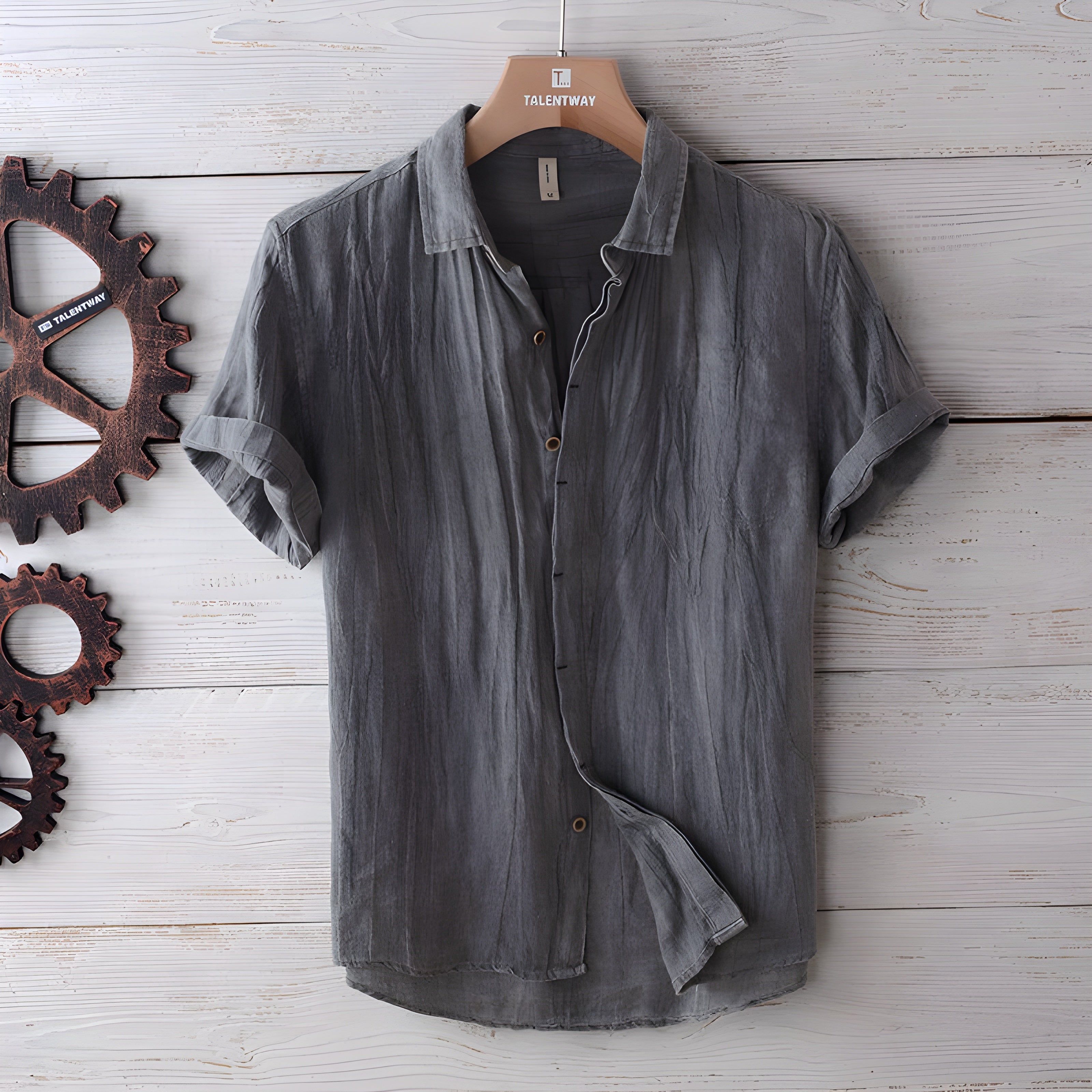 Men's Summer Linen Shirt
