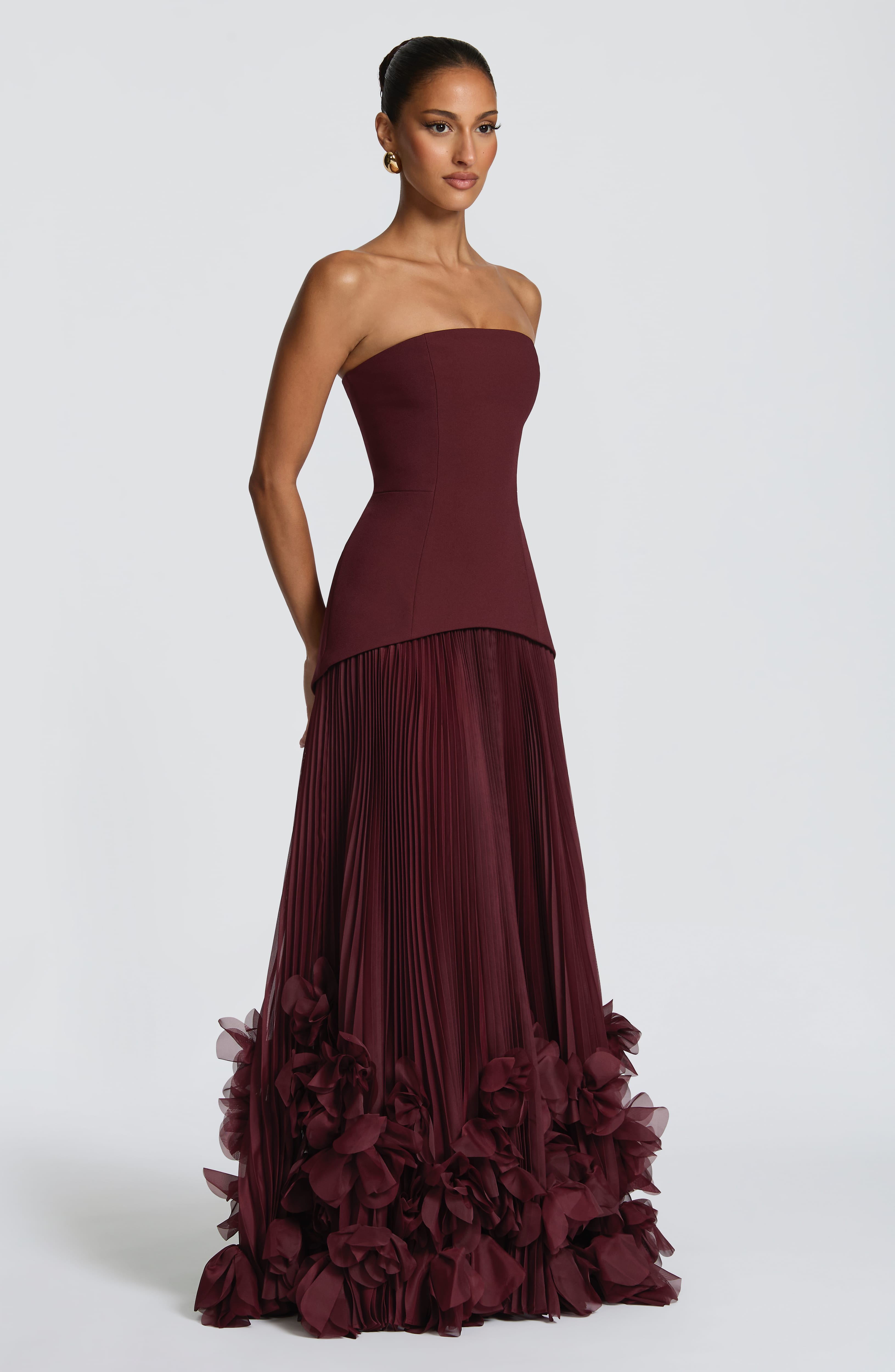 Seraphina Gown – Cherry Lacquer