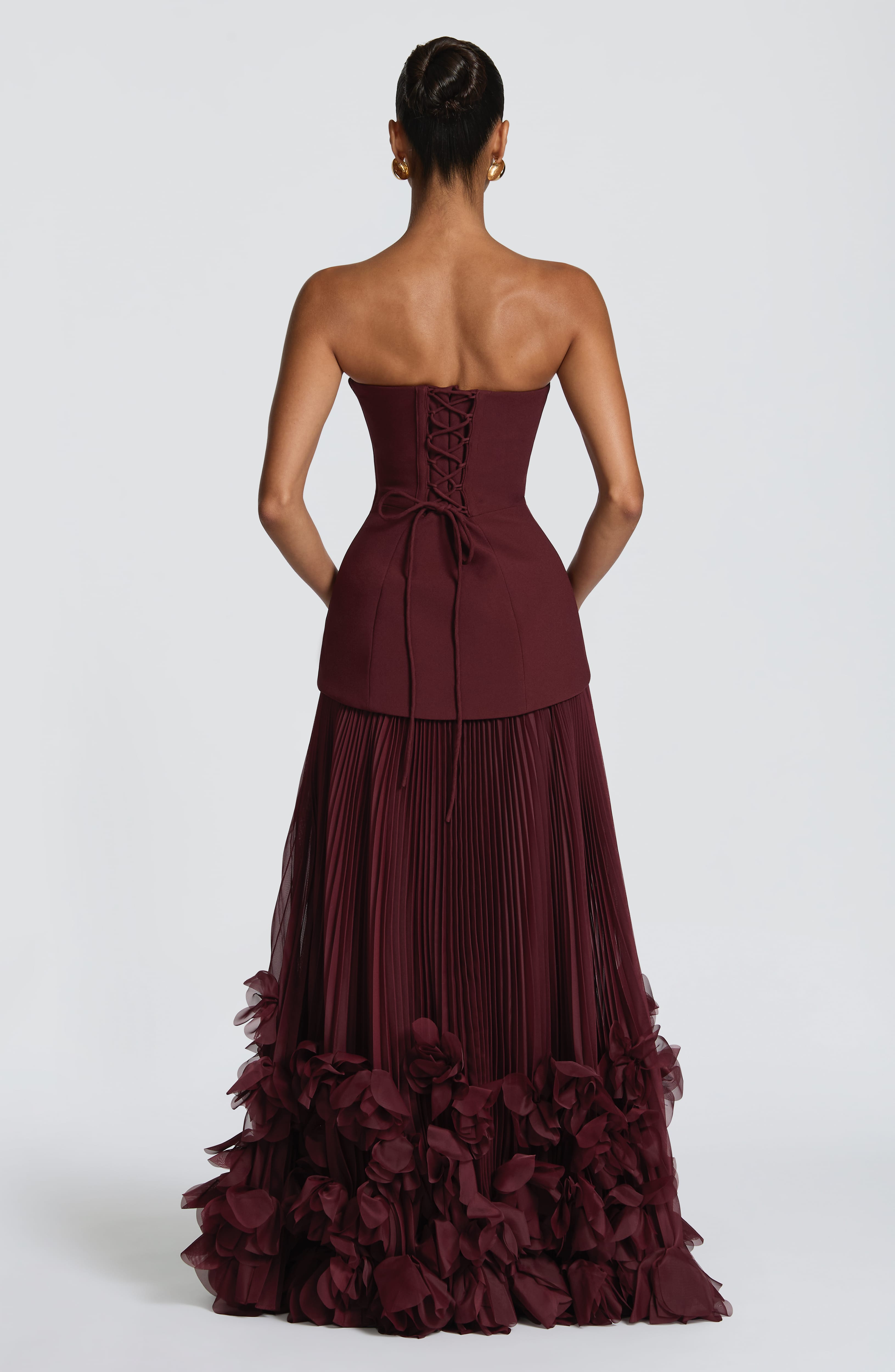 Seraphina Gown – Cherry Lacquer