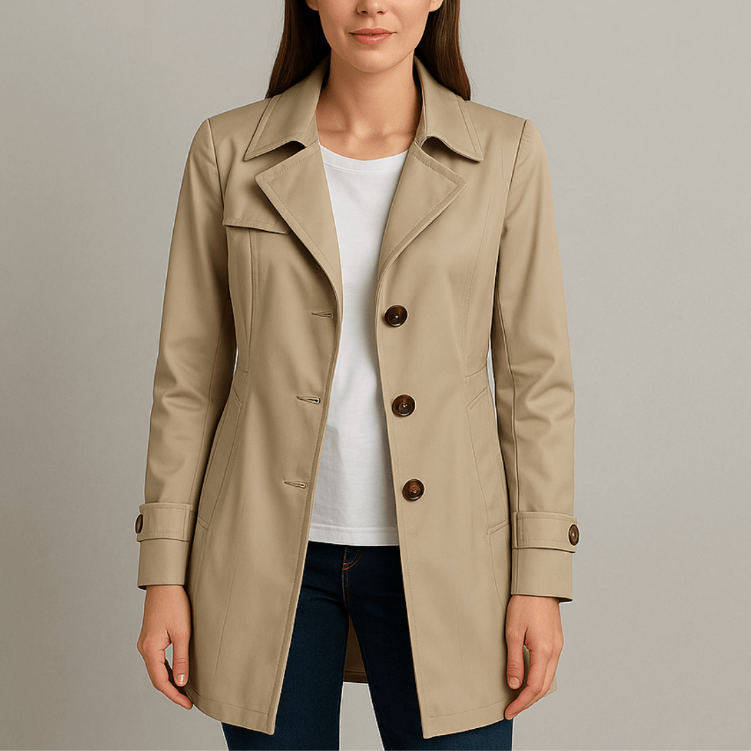 Women's Timeless Elegant Trench Coat