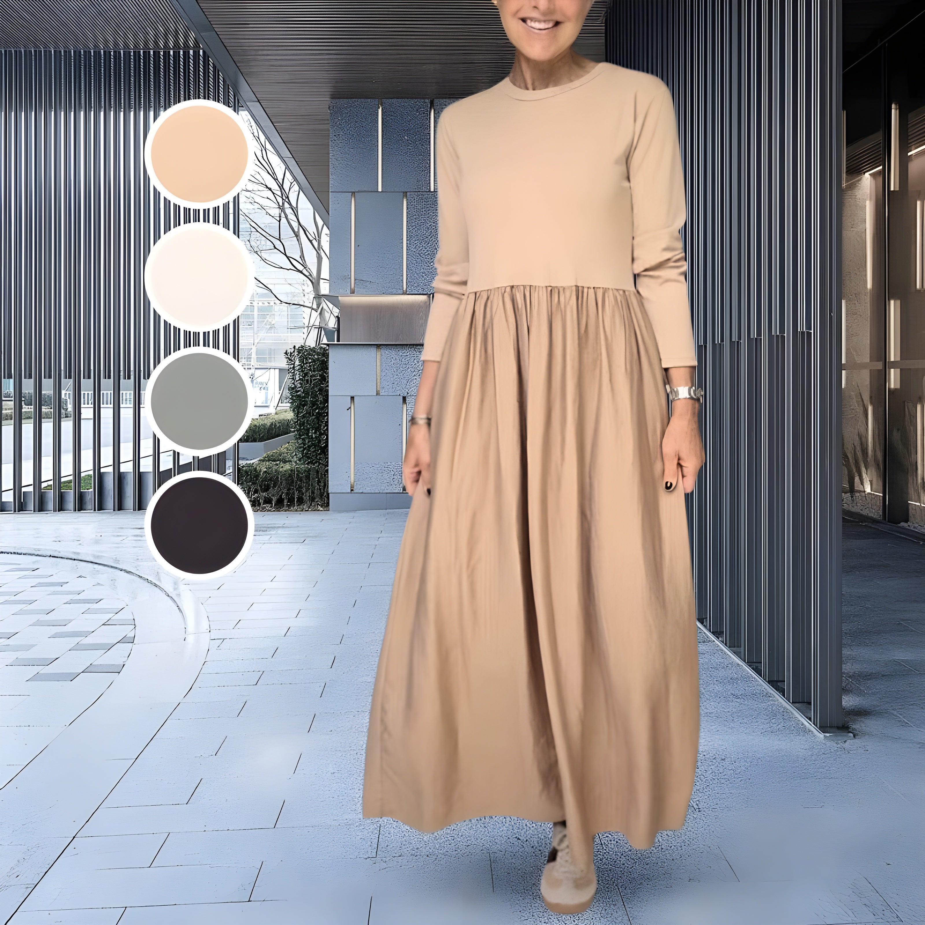 Women's Knit Maxi Dress
