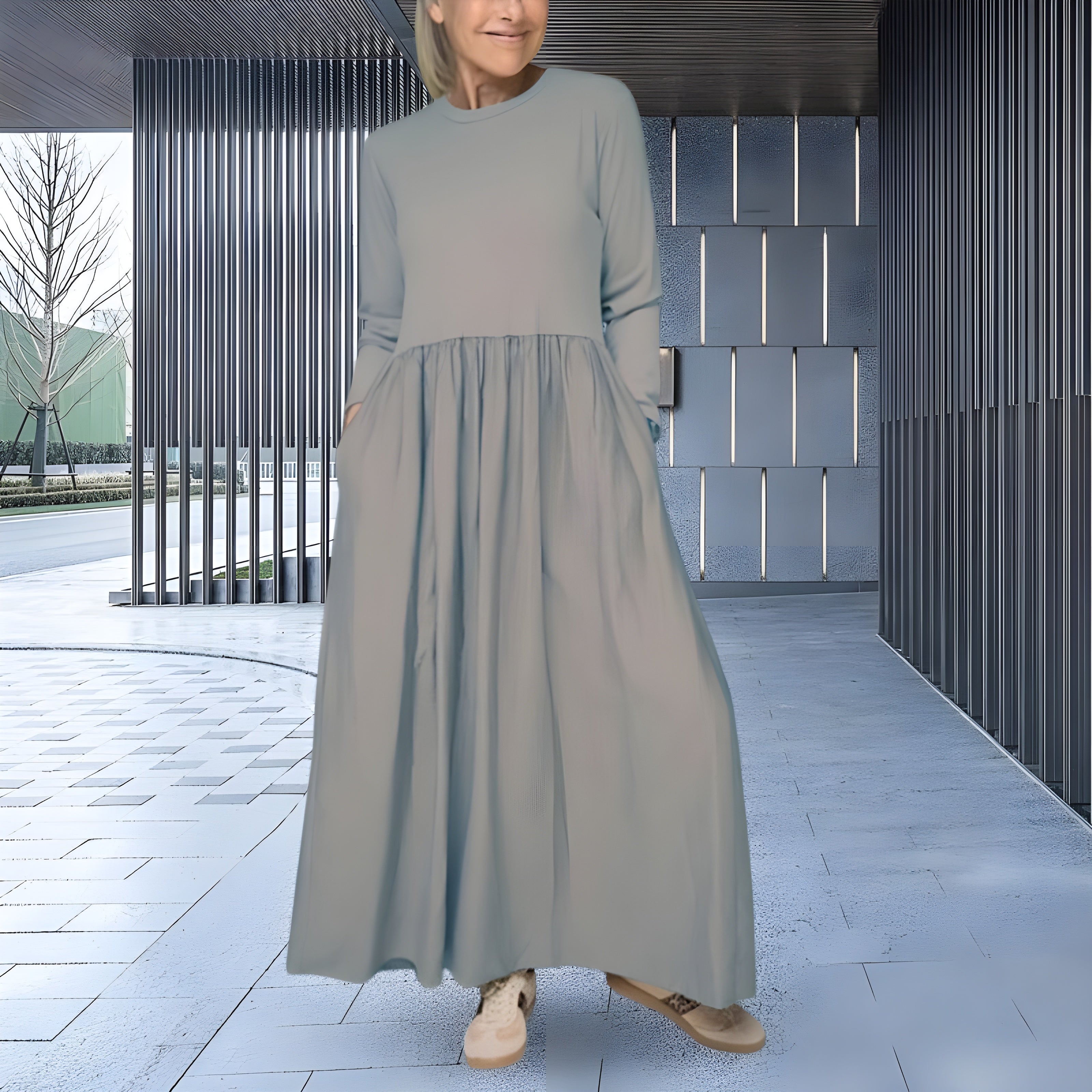 Women's Knit Maxi Dress