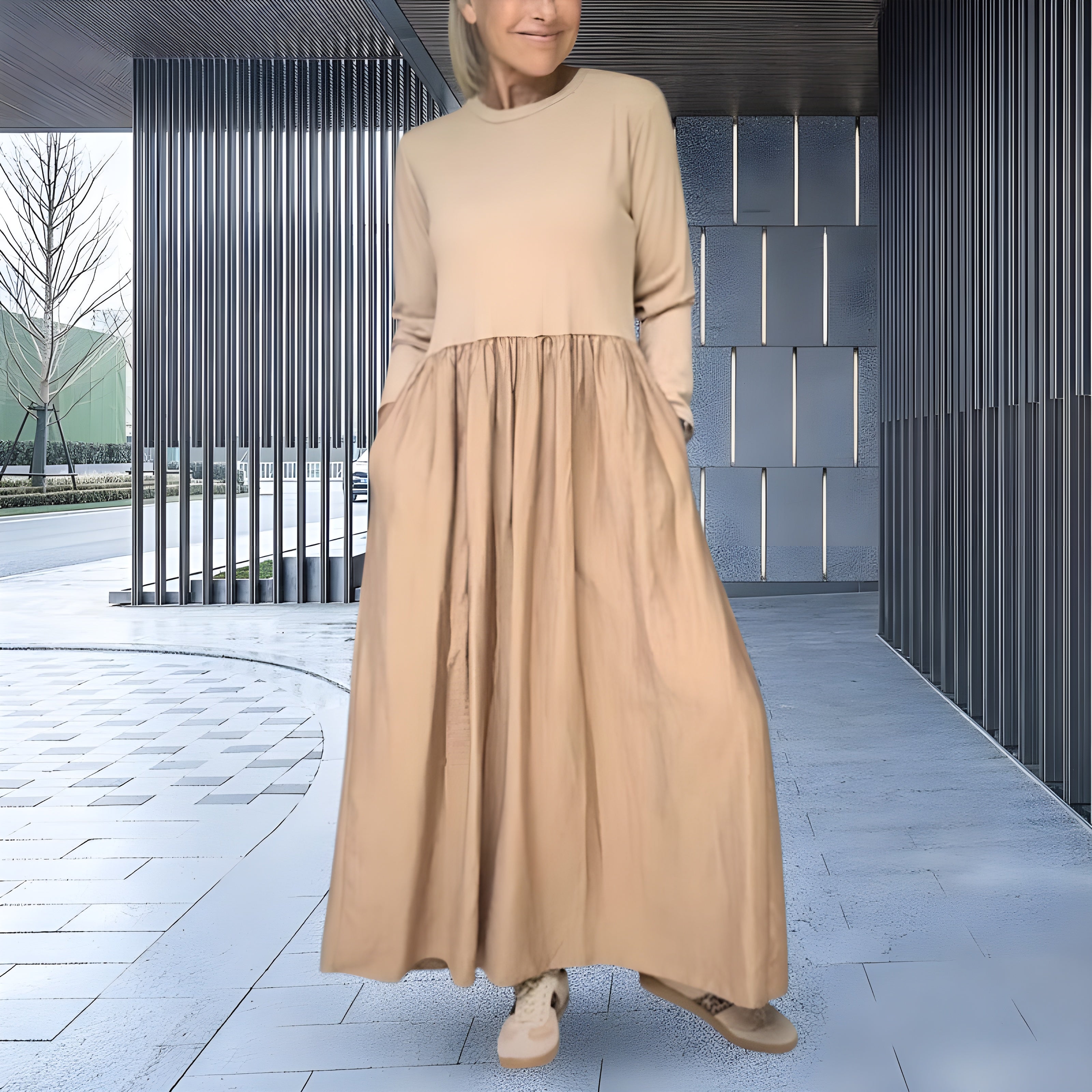 Women's Knit Maxi Dress