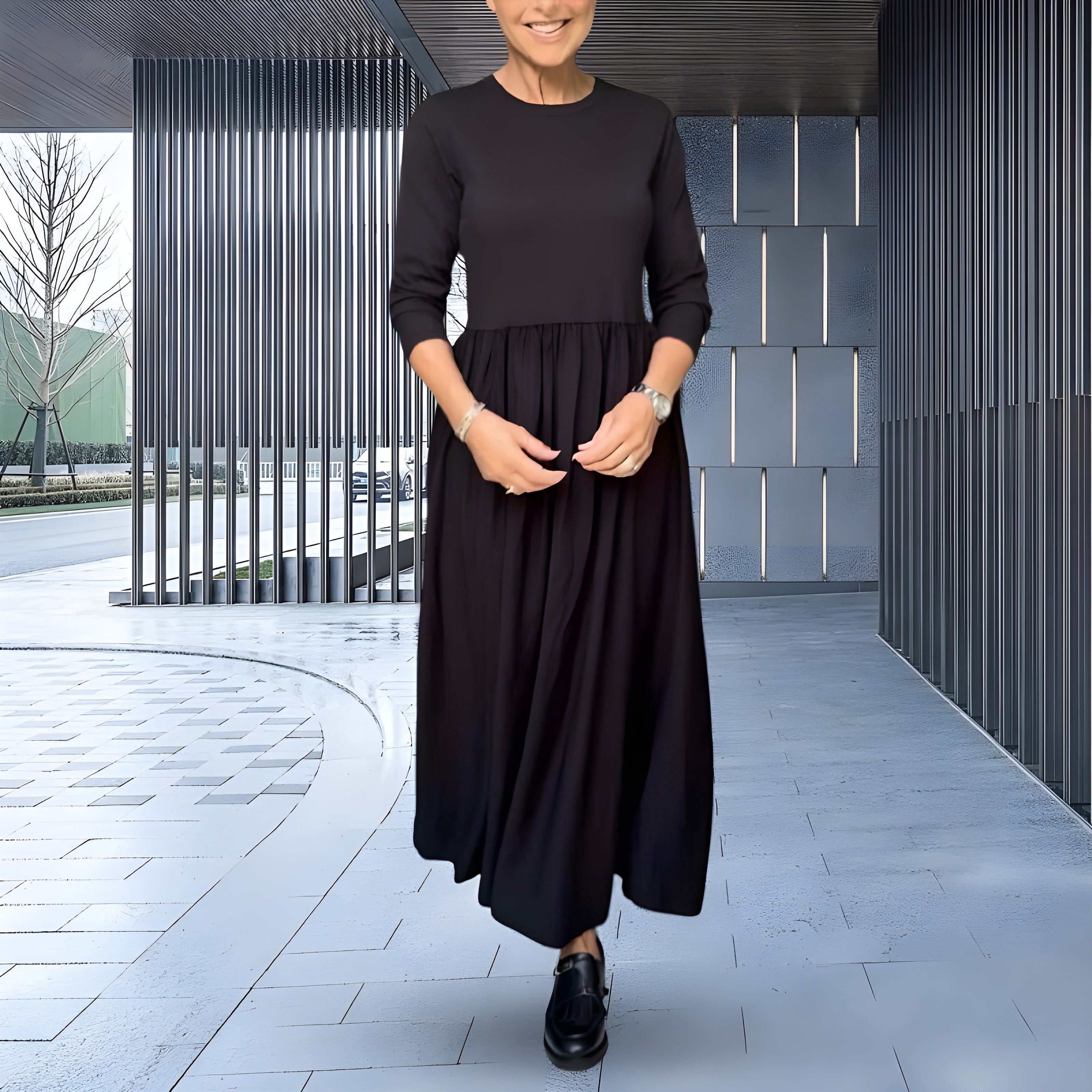 Women's Knit Maxi Dress