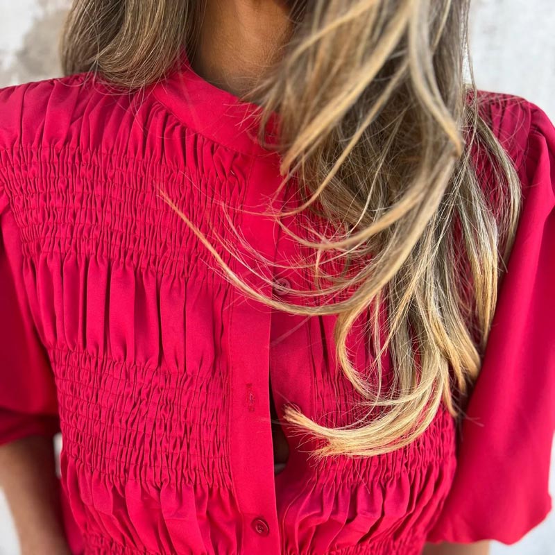Women's Elegant Ibiza-Inspired Blouse