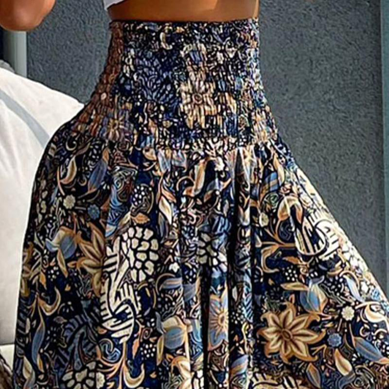 Boho Paisley Maxi Skirt